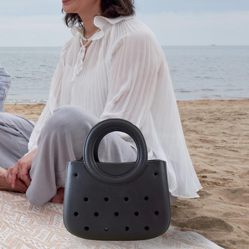 Bolsa De La Playa Para Mujeres Impermeable De La Negro