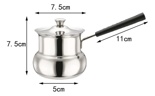 2 Cafetera Calentador De Leche Universal Forma De Tambor
