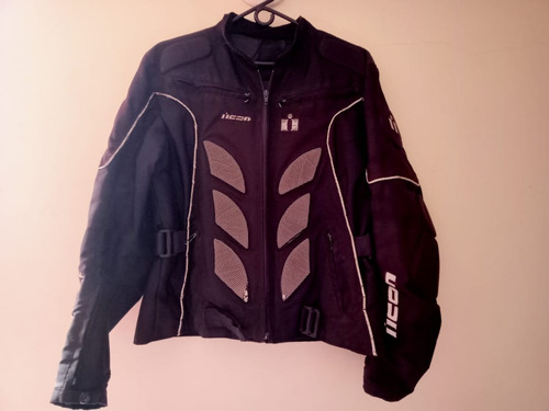 Chaqueta Moto Para Dama Talla M Marca Icon (usada) 