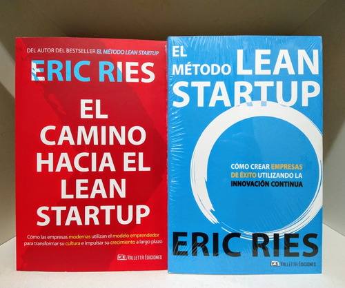 Pack Eric Ries: El Camino Y Método Lean Startup 