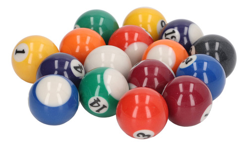 Accesorios Para Mesa De Billar, 16 Unidades, Minibolas De Bi