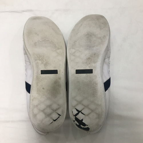 Tênis Masculino Lacoste Evershot Couro Branco Azul Escuro 44