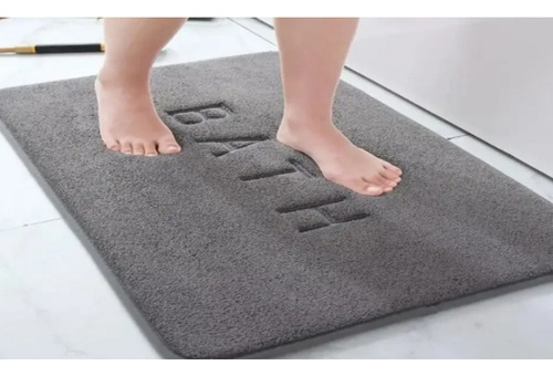 Alfombra Absorbente De Baño De Espuma Viscoelástica De Color