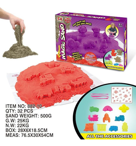 Arena Magic Sand C/moldes