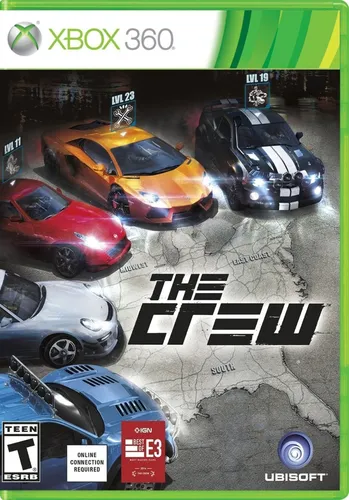 Juego The Crew Fisico Xbox 360 Original Auto Carrera Ubisoft (Reacondicionado)