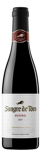 Pack 6 Pz De Vino Tinto Sangre De Toro Torres Original 375ml