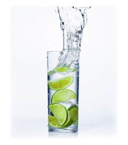 Imagen 2 de 4 de Vasos Jamaica 350 Ml Trago Largo Vidrio Rigolleau X 24 Unid Color Transparente