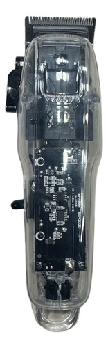 Máquina Profissional Kemei KM-NG208 Clipper Cabelo Transparente 110V/220V