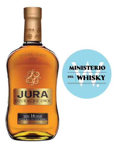 Whisky Jura 16 Años Islay Single Malt 700ml