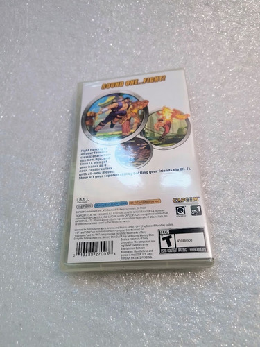 Street Fighter Alpha 3 - Usa - Psp Físico - Acción - Sellado (Usado)