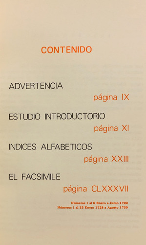 Gacetas De México, Juan Ignacio María De Castorena