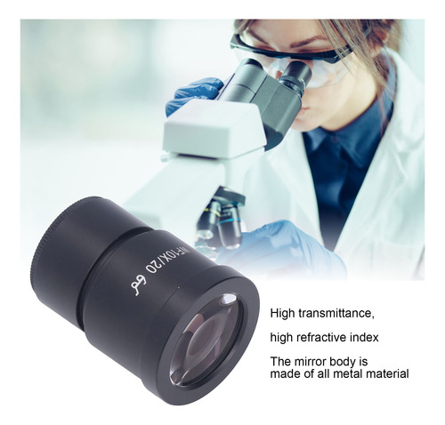 Oculares De Microscopio Lente Estéreo De Laboratorio Wf10x/2