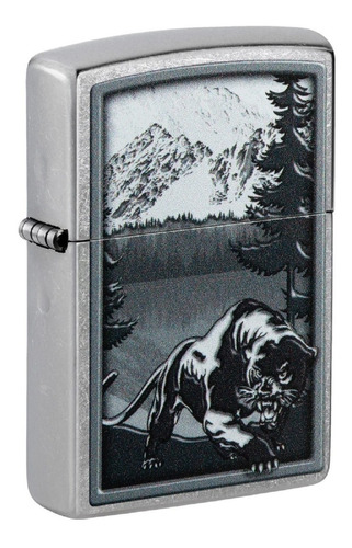 Encendedor Zippo Modelo 48381 Mountain Lion Design Garantia