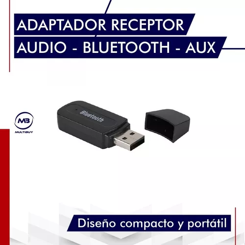 Receptor Bluetooth Aux 3.5mm Adaptador Portátil Guatemala