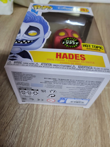 Funko Chase Disney 381 Hades Glow In Dark Hot Topic