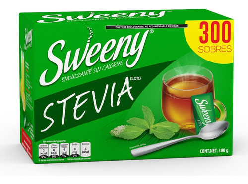 Endulzante Sweeny Stevia Sin Calorías