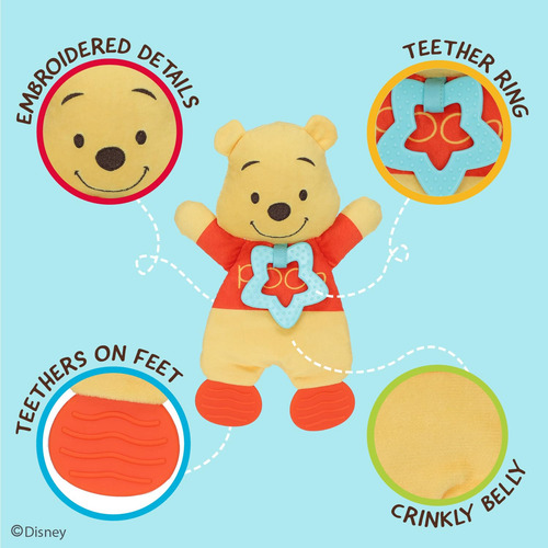 Manta Sensorial Disney Baby Winnie The Pooh Para Bebés