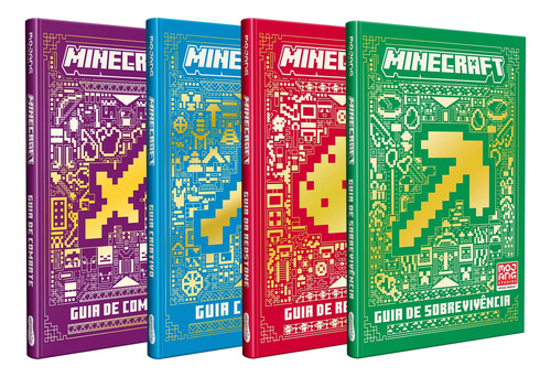 Guias Minecraft  O kit essencial do jogador  Oficial Mojang, de AB  Mojang. Editora HarperCollins, capa dura em português, 2024