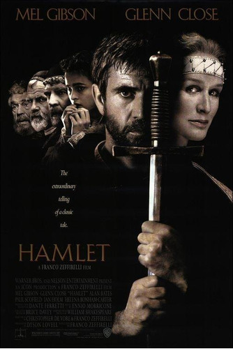 Hamlet Mel Gibson Franco Zeffirelli Vhs Sin Caja