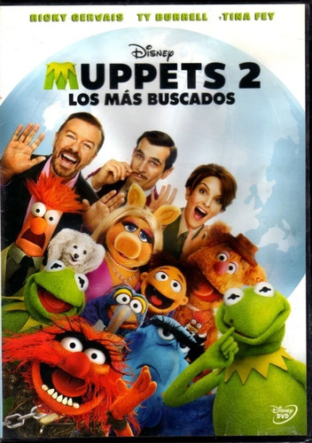 Los Muppets 2 ( Disney ) Dvd Original Nuevo Sellado