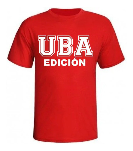 Remeras  Uba 100% Algodón Edición Unisex 