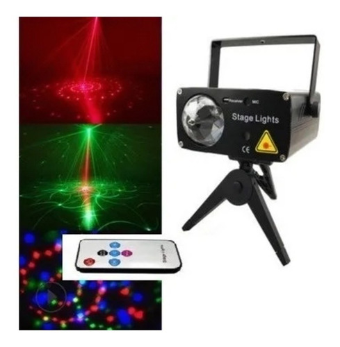 Laser Proyector Con Luces Led Multicolor - Dj Fiestas