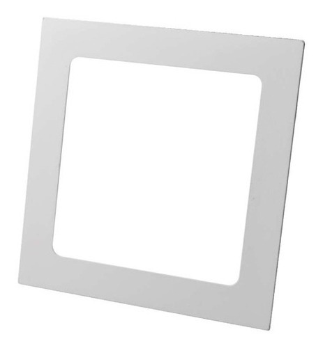 Panel Led Cuadrado Incrustrar 24w 10p 6500k Color Blanco