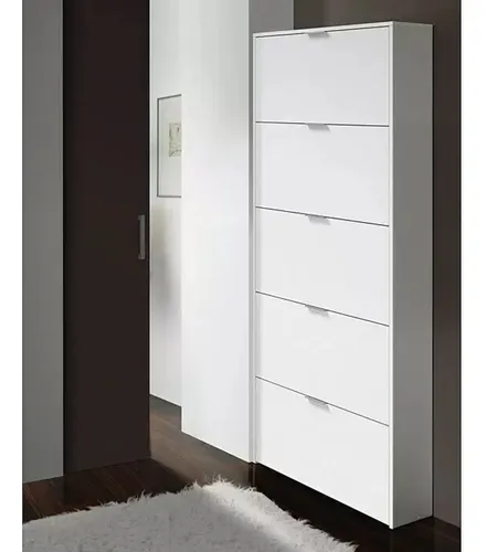 comprar Zapatera Clásica Innova Color Blanco 5 Cajones Tu Mesita