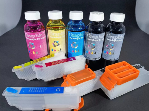 Kit Cartucho Rellenable Compatible Epson Expression Xp 830