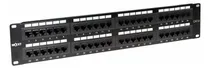 Comprar Panel De Parcheo Nexxt Solutions Cat6 48 Puertos Negro \u002Fv \u002Fv