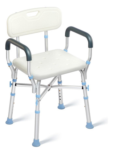 Oasisspace Silla De Ducha Con Respaldo De 500 Libras, Asient