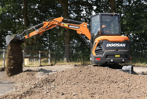 Mini Excavadora Doosan Dx35