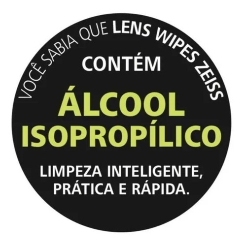 Imagem 8 de 9 de Kit Lens Wipes Zeiss C/ 360 Lenços Umedecidos