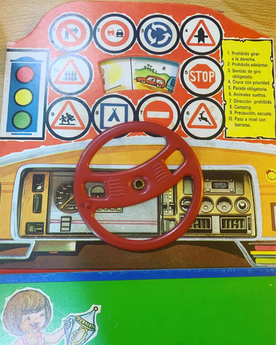 Libro Infantil Educacion Vial Grand Prix Retro España (Usado)