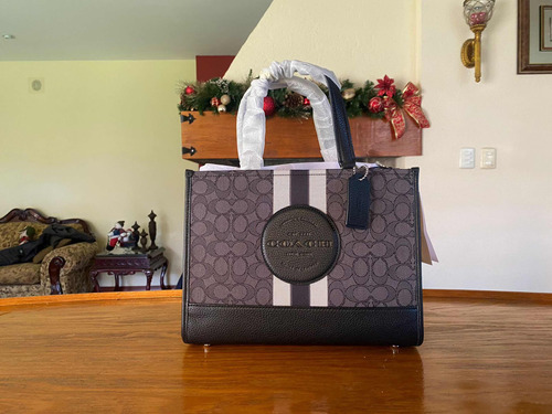 Bolsa Coach Negra Monograma Original