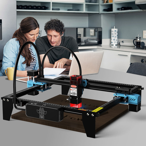 Tts-10 Pro-máquina Grabadora Láser 90w Y Rodillo Y Software