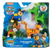 Comprar Figuras Paw Patrol Agua Pups Jungla Chase Tracker Y Tigre