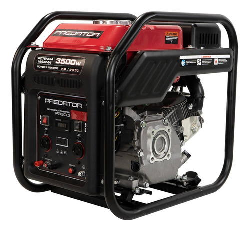 Generador Predator Inverter 3500w 110v/60hz 7 Hp - P3500i