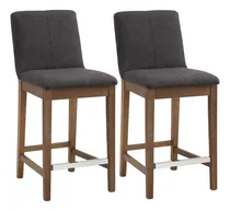 Comprar Juego De 6 Taburetes De Bar Altos De Tela, Taburetes Ta...