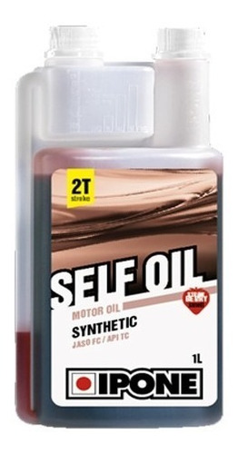 Aceite Lubricante Para Moto Ipone Self Oil 2t Frutilla