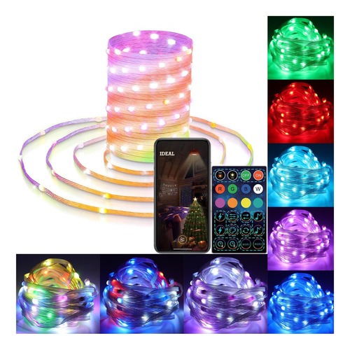 Luces De Cuerda De Hadas Led Inteligentes Gaticte, Luces De