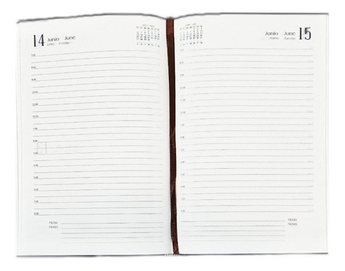 Agenda 2024 Katana N°8 Diaria 21x15cm A5 Con Cierre