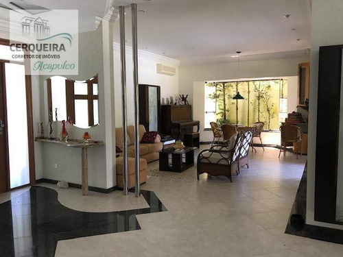 Casa Com 6 Dormitórios À Venda, 512 M² Por R$ 2.750.000,00 - Acapulco - Guarujá/sp - Ca0620