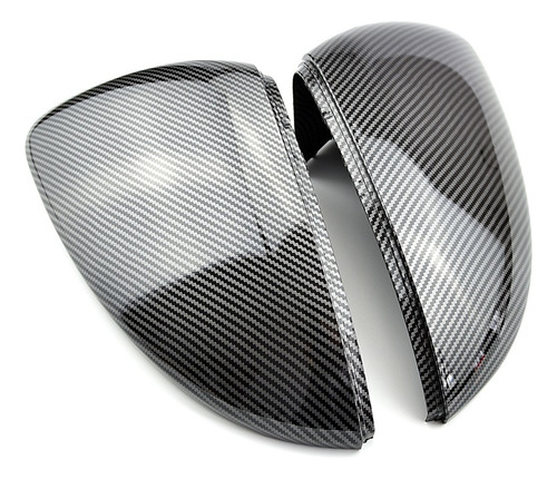 Capa Retrovisor Par Golf Tsi Gti Jetta Mk7 Fibra Carbono