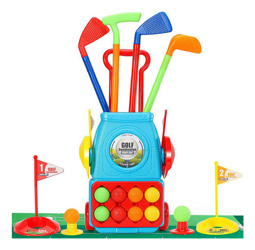 Juego De Juguetes De Golf Para Niños Pequeños, Niños Con Car