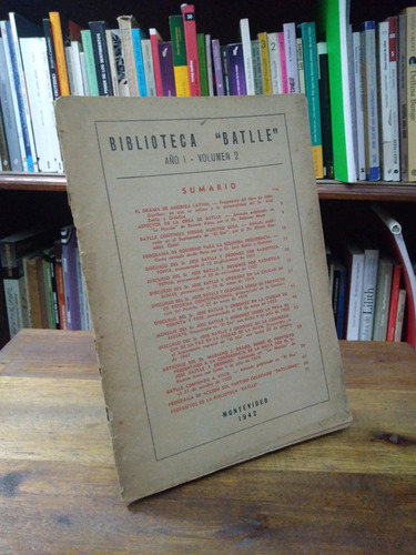 Biblioteca Batlle, Año 1, Volumen 2 - Vv.aa.