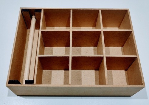 Imagem 6 de 8 de Caixa Bijuterias Tampa De Sapato Em Mdf - 20x15x5,5