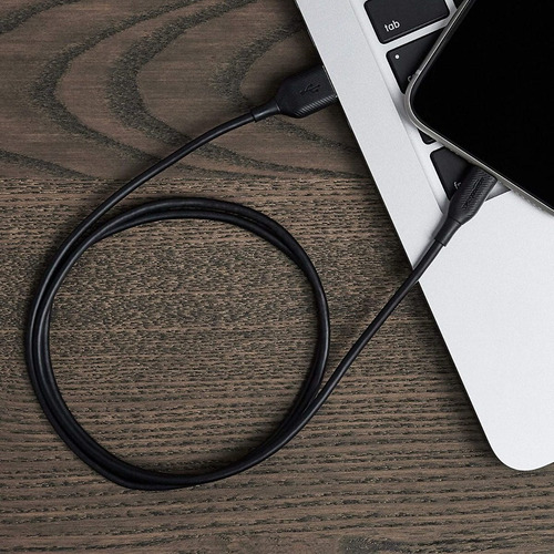 Cable Lightning A Usb - Amazon Para iPhone iPad - Mfi 90cm Color Blanco