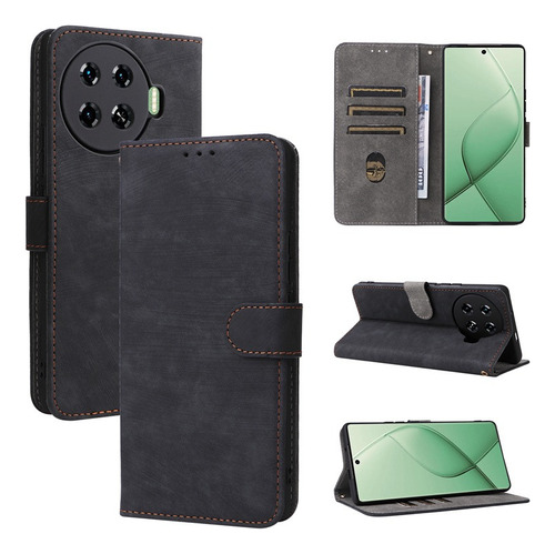 For Tecno Spark 20 Pro+ 4g Rfid Blocking Pu Wallet Card Case