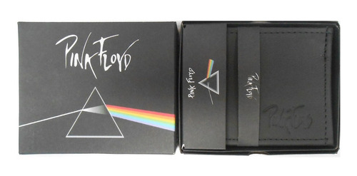 Cartera 100% Piel Rock Pink Floyd